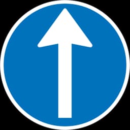 Påbudt kørselsretning