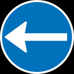 Påbudt kørselsretning